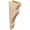 Ekena Millwork 6"W x 12"D x 36"H Thin Mayflower Rough Cedar Woodgrain TimberThane Corbel, Primed Tan CORUR06X12X36MAYRCPR - alternate 6